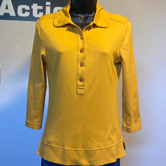 Tory Burch Tops - PRE-OWNED TORY BURCH WOWMEN’S  POLO SHIRT